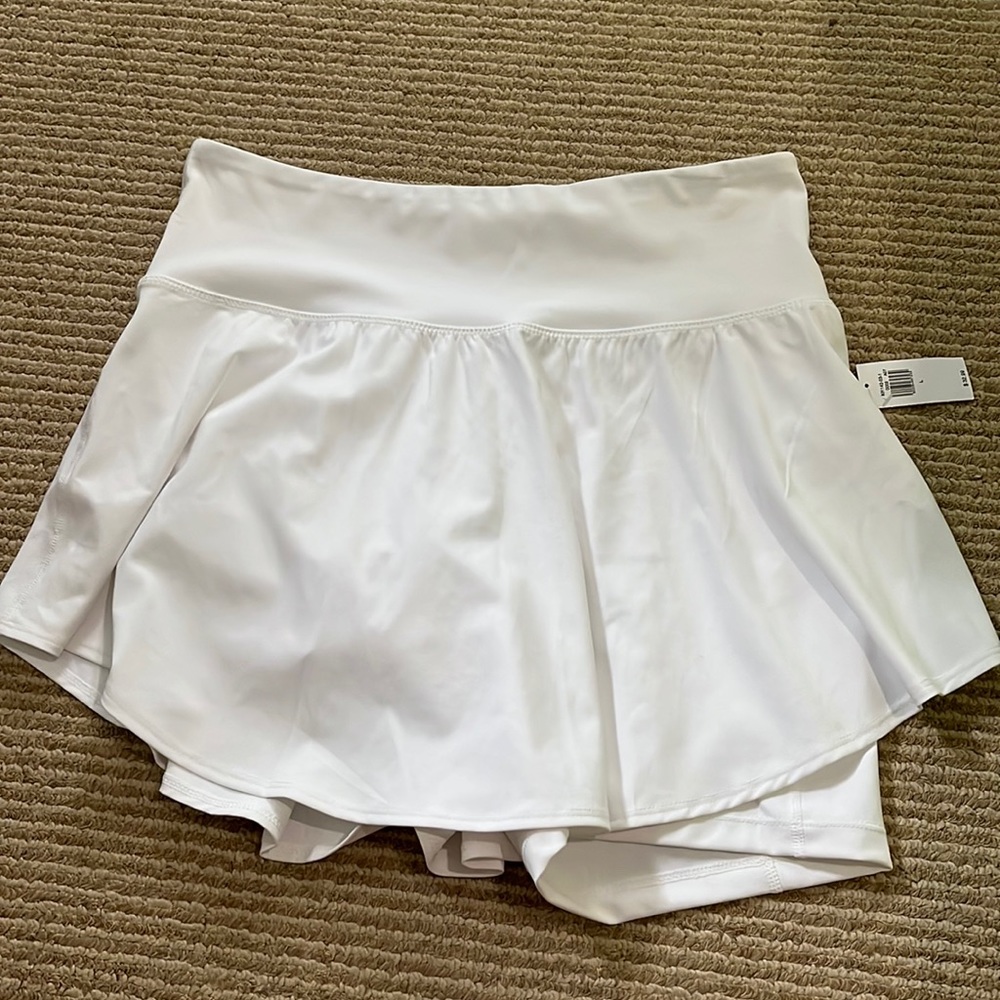 White Tennis Skirt